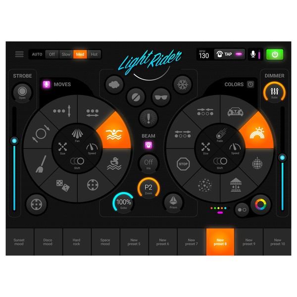 Lightrider - Controleur DMX