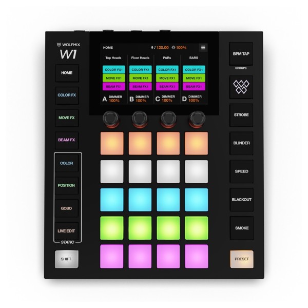 Contrôleur DMX Wolfmix W1 MK3